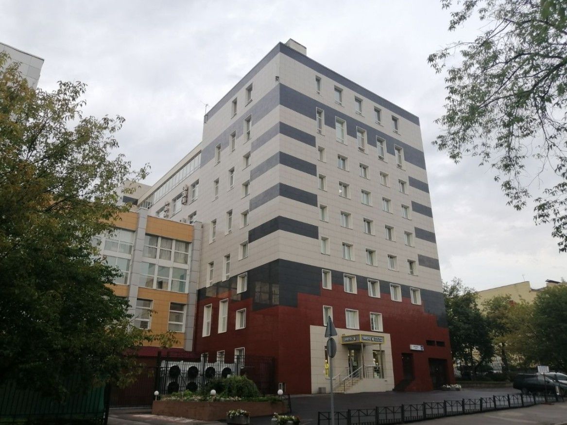 фасад дома, здание по адресу г Москва, ул Докукина, д 16 стр 1
